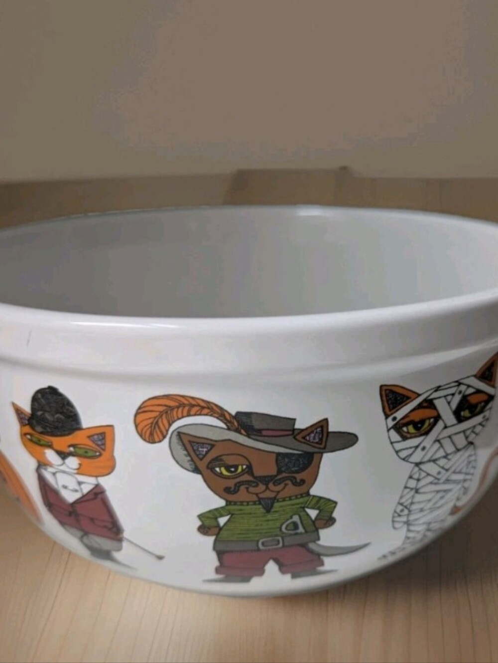 Ursula Dodge Cat Halloween Candy Trick Or Treat Serving Signature Bowl